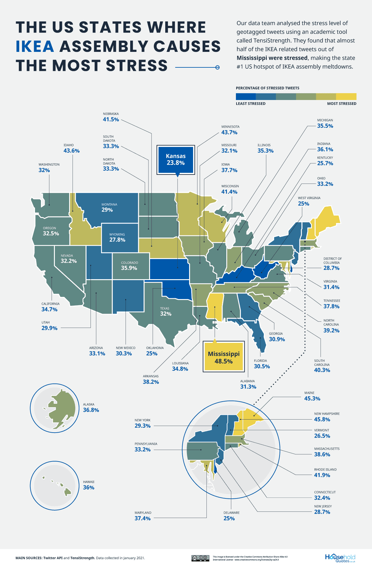 Where Does Assembling IKEA Furniture Cause the Most Stress? Householdquotes.co.uk