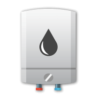 Oil system boiler type fuel