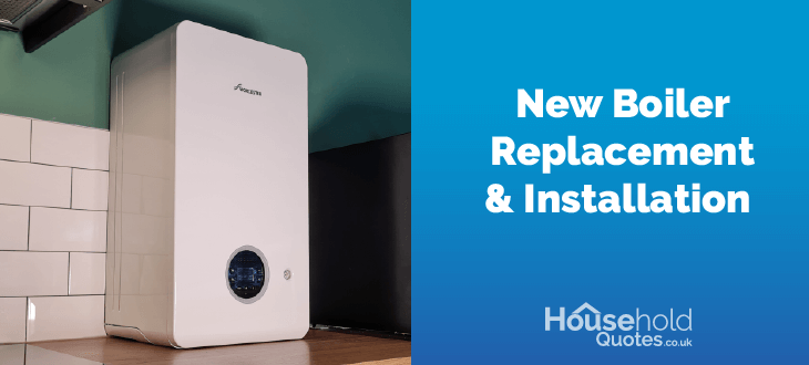 New boiler replacement installation