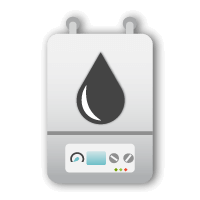 Oil Combi Boiler Icon