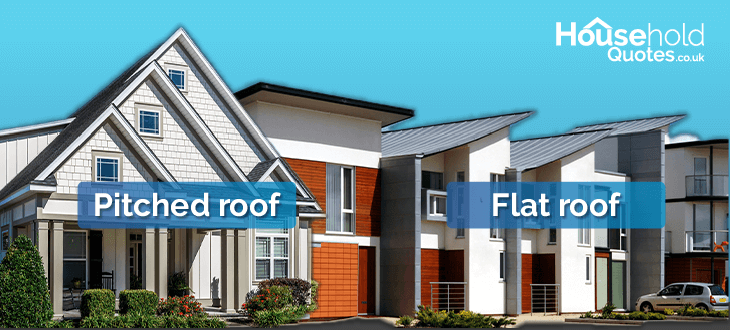 pitched vs flat roof