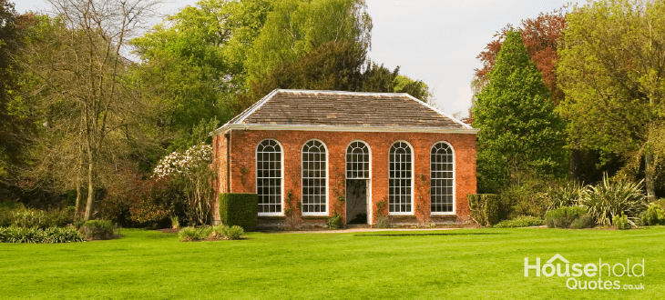 brick orangery conservatory 