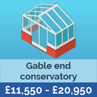 Gable end conservatory price range
