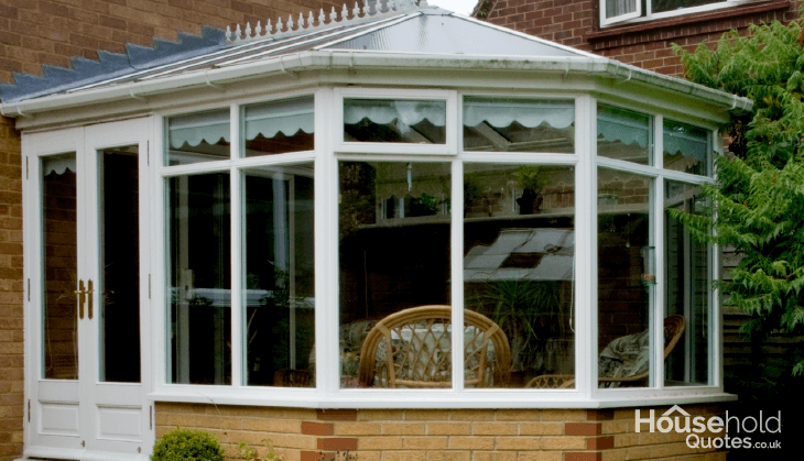 Victorian brick conservatory 